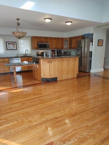 Hardwood floor installation by Total Flooring Solutions LLC